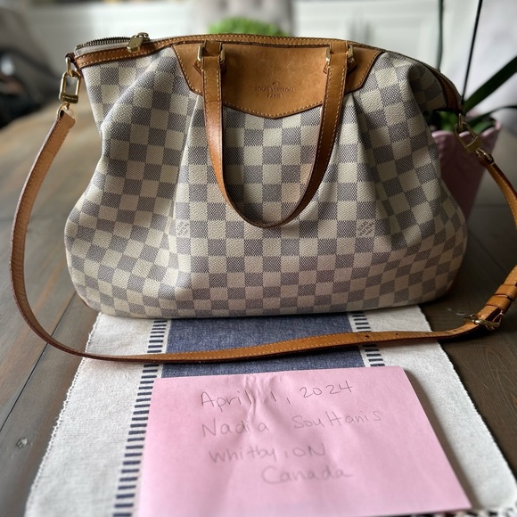 Louis Vuitton Beautiful Siracusa GM Damier Azur - Picture 1 of 17